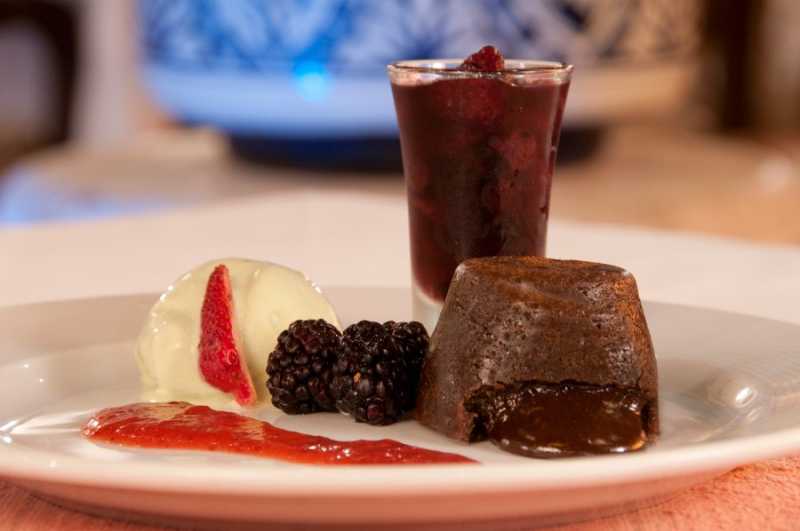 Dessert at Ceiba del Mar