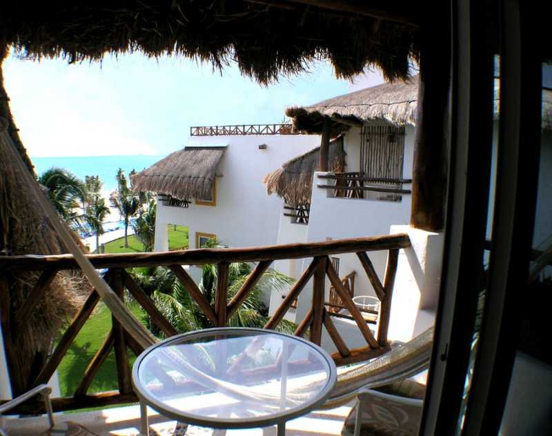 Balcony view from a Deluxe room
