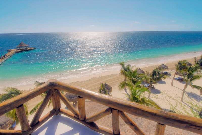 Panoramic view from a Penthouse Suite at Ceiba del Mar