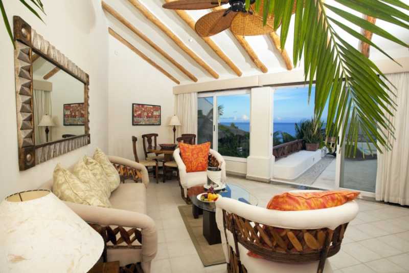 Penthouse Passion Suite Living Room
