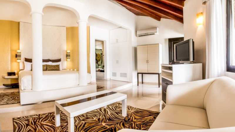 Jacuzzi Oceanview Suite  at Desire Resort and Spa Riviera Maya
