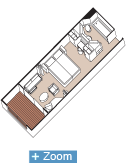 B Veranda Stateroom