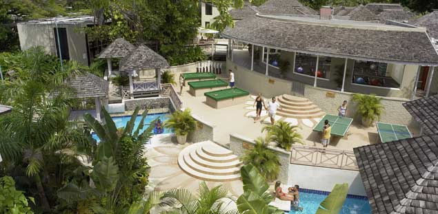 Enjoy some games or just relax by the pool at Hedonism II Enjoy some games or just relax by the pool at Hedonism II